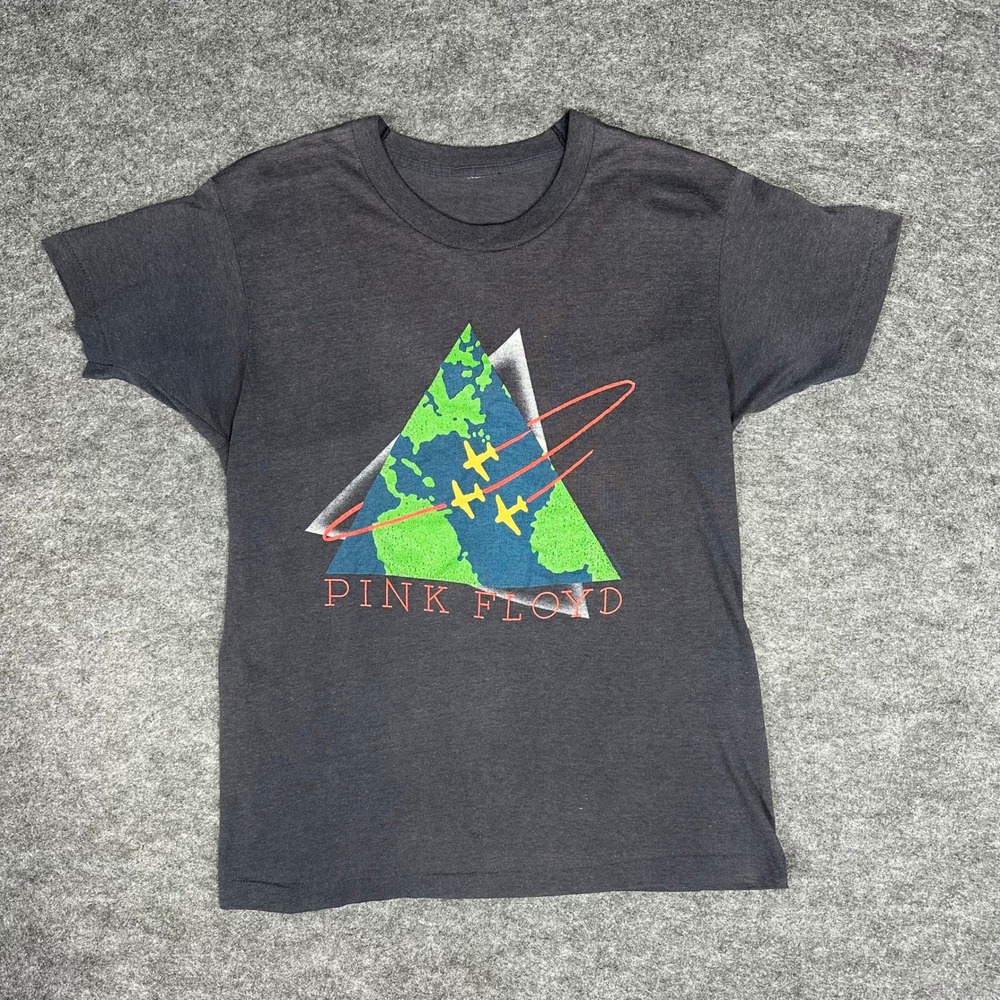 Vintage Pink Floyd World Tour 1988 Graphic T Shirt Men's Medium Single‎ Stitch